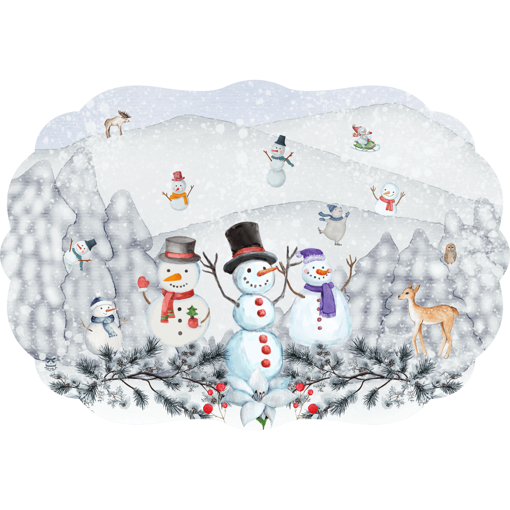 Snowmen - Tovaglietta